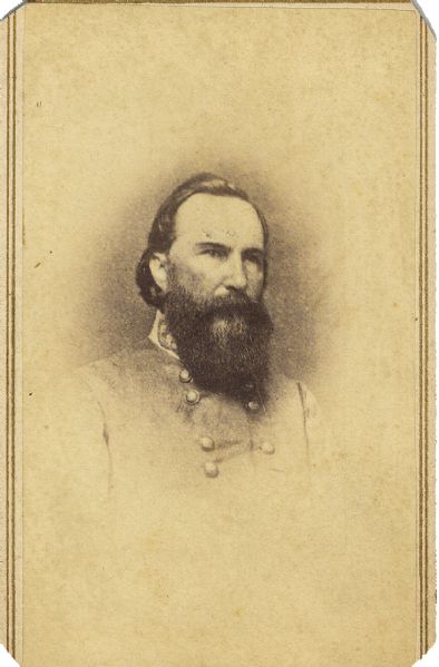 CDV of Confederate General Longstreet