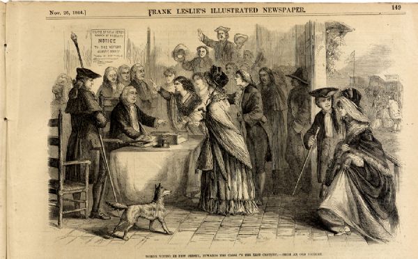 Women Voting in New Jersey in the 18th Century