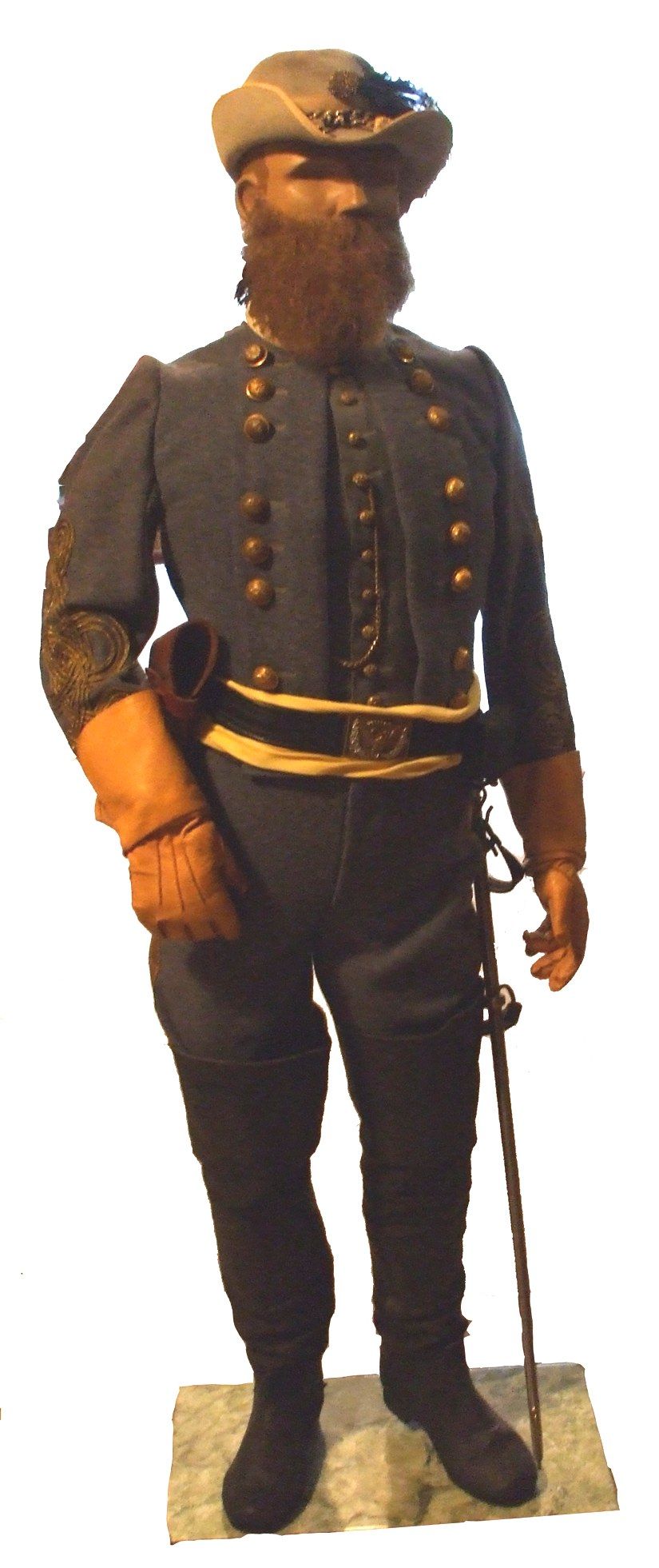 Lot Detail - Near Perfect Replica of the JEB Stuart Uniform Held By the ...