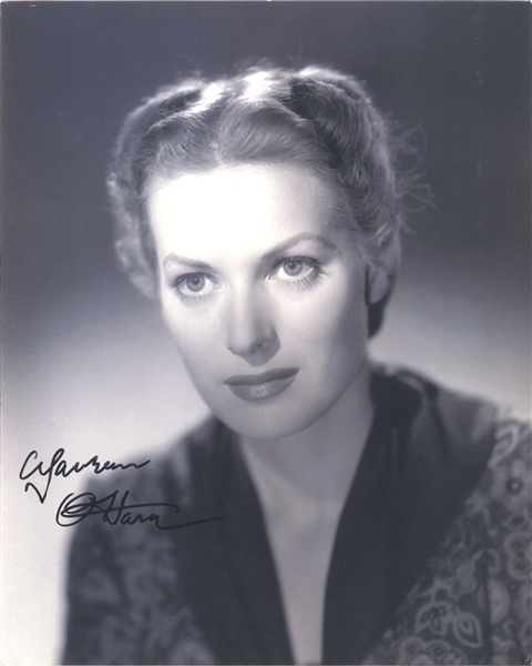 Maureen O'Hara Signed Photo 