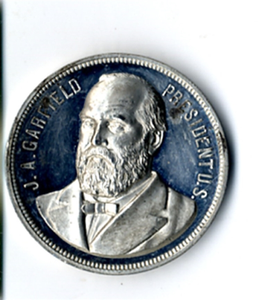 James A. Garfield Memorial Token 