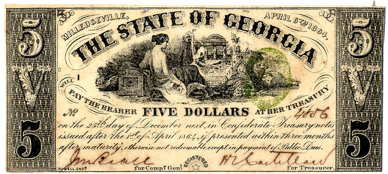 Georgia Note From the Fuller Estate