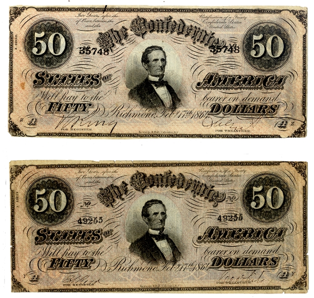 Honoring Jefferson Davis In Currency