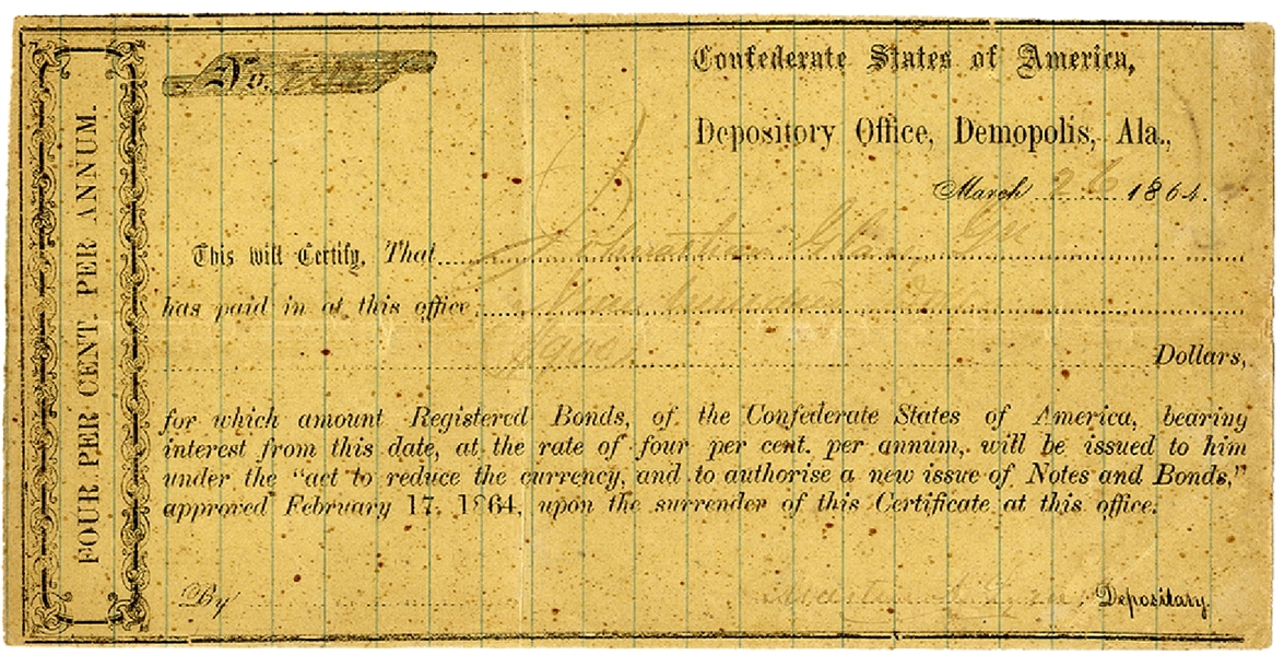 Alabama Depository Document