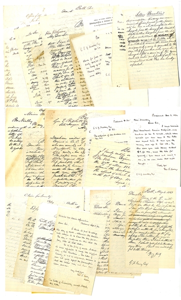 Archive of Maine Pension and Bounty Claims from George F. Emery.