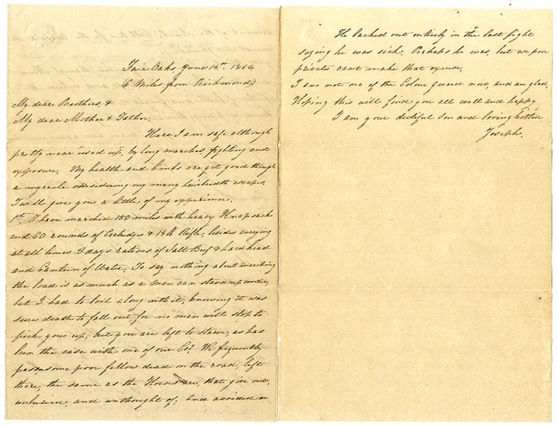 Incredible Eye-Witness Account Of The Gory, Brutal War - “to see his head cut entirely off by a passing 12 pounder”