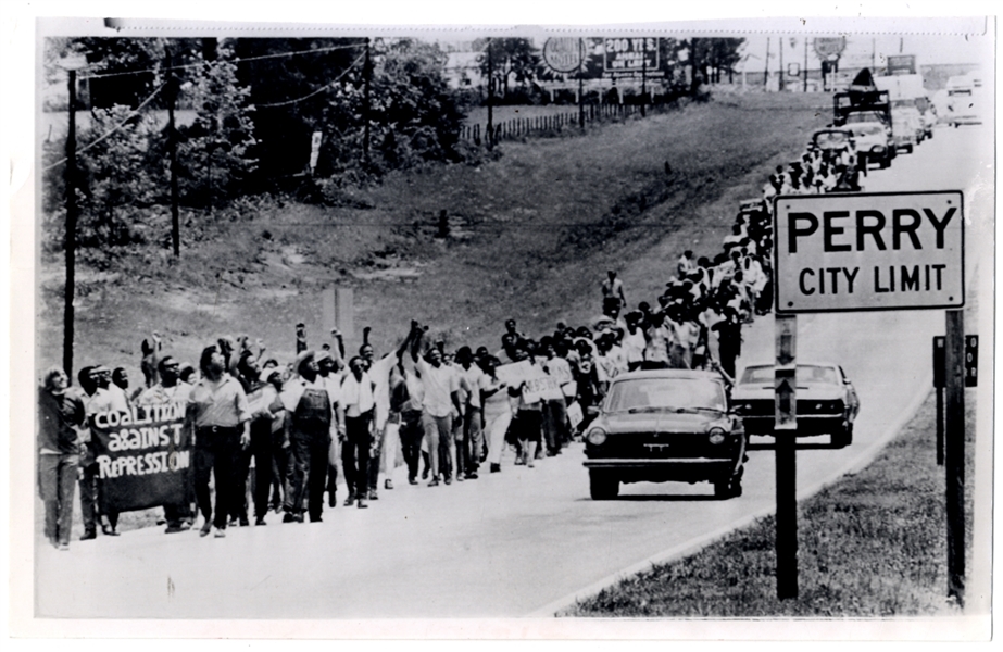 Five Day Civil Rights March  Perry to Atlanta - 110 Miles