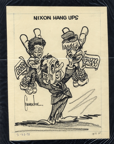 The African American Cartoonists Shows Nixon's Bias Against Blacks and the Press