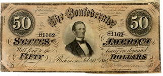A Pair of Confederate Bills