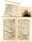 Nine Period Civil War Printed Maps