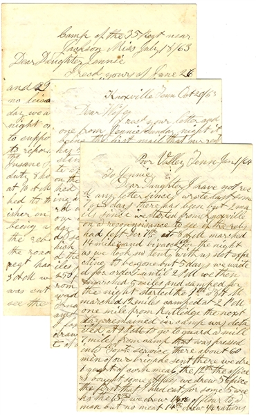 Massachusetts Soldier Letter Group