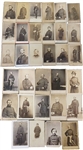 Great Collection Of Union General Photographs - Nearly All By E. Anthony