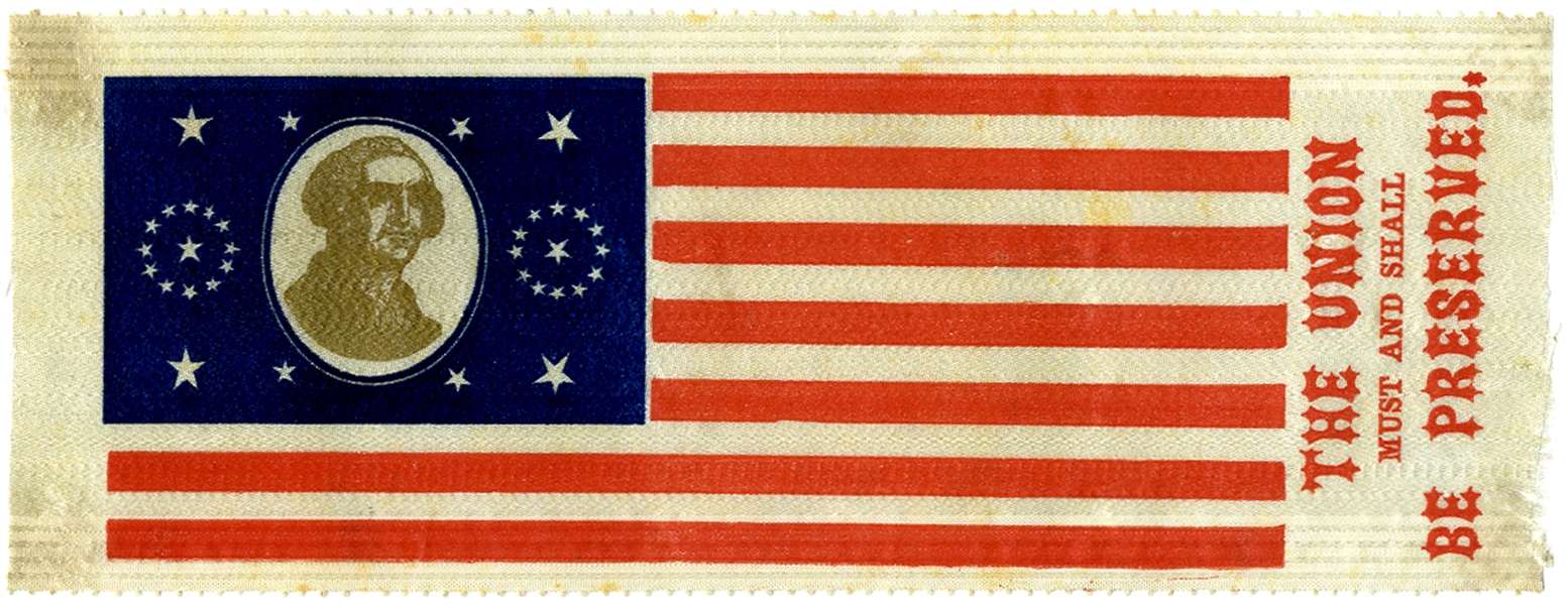 Patriotic  Silk Bookmarker