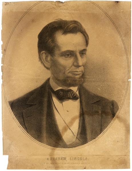 The Somber Lincoln Print