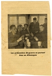 The Occupying Germans In France Distribute Propaganda Leaflets