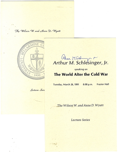 As Special Assistant to the President Kennedy, Schlesinger Was One Of The Speech Writers