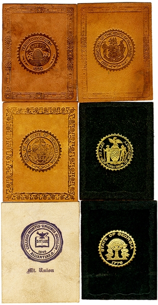 Large Collection of Tobacco Leather