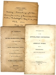 Anti-Slavery Booklets - Philadelphia - 1834 & 1838