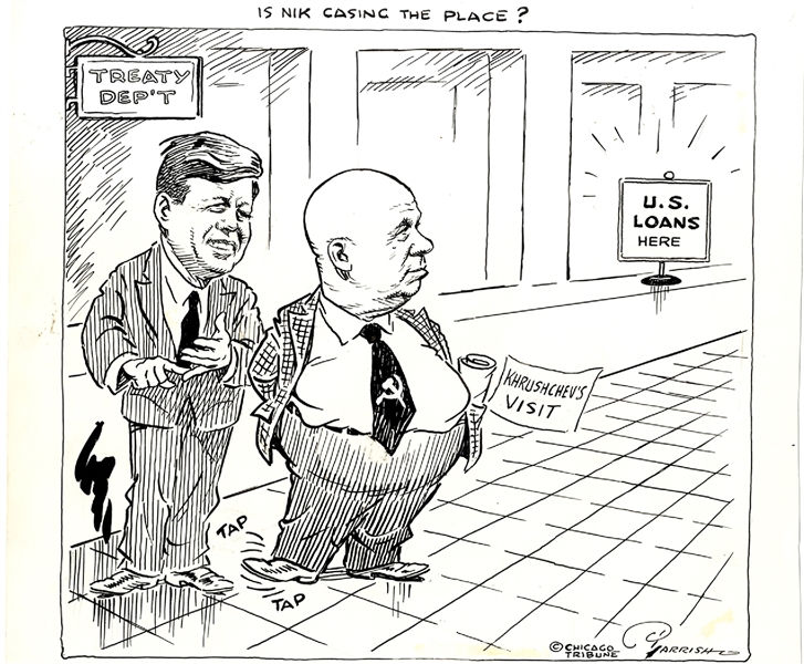 Kennedy & Khrushchev - Limited Nuclear Test Ban Treaty