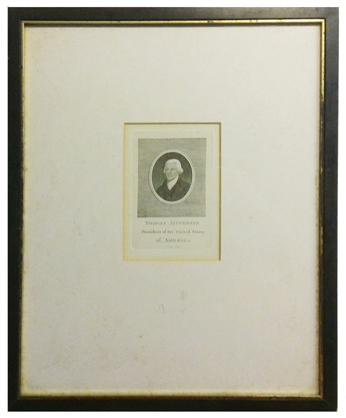 Thomas Jefferson. Etching by J. Kay, 1807