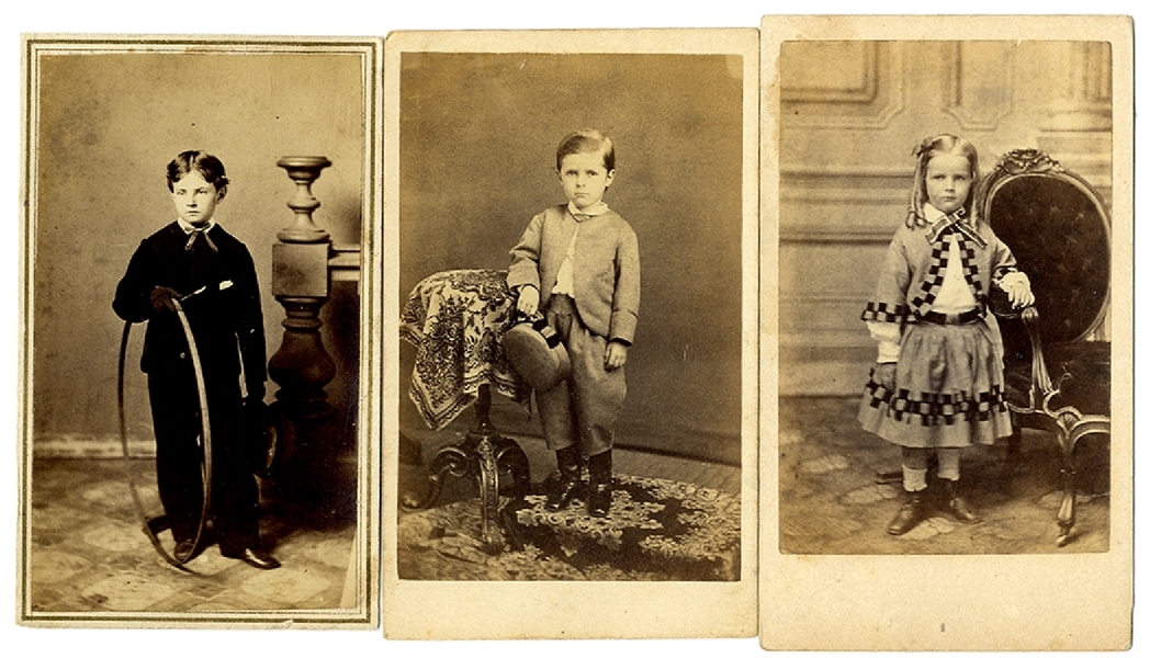 Charming Cartes of Ulysses Grant's Children