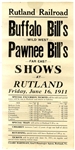 The Western "Far East Shows" - Buffalo Bill & Pawnee Bill 