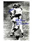 The Perfect Game - Signed Photo Don Larsen & Yogi Berra With PSA