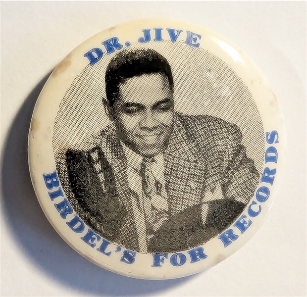 DR. JIVE Famous 1950's NYC Area Black Disc Jockey