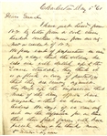 1861 - Colonel Hatch of the South Carolina Militia Writes General Beauregard Regarding Preparations For War