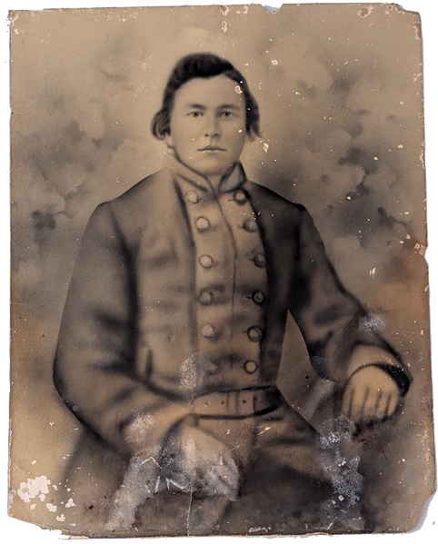 A Confederate Soldier Portrait