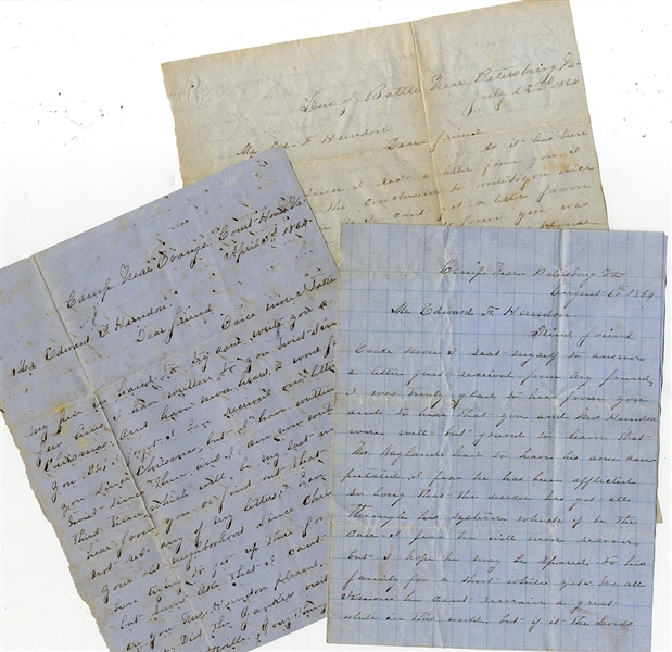From Letter 1, “The Yankees and Negroes were lying crossed and piled every way.”From Letter 2, “killed some few free Negroes which is not much loss in the Confederacy or any body else”From Letter...