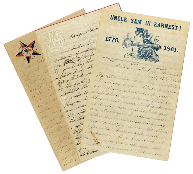 A New York Soldier’s Letter Group