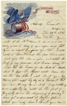 Battle of Drainesville, Virginia Letter.