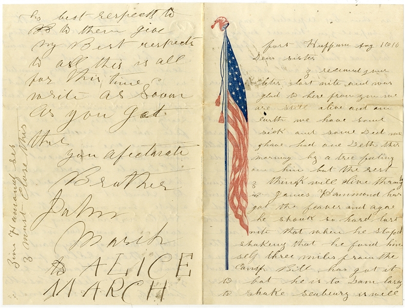 Skirmish At Ball's Cross Roads, Va.: The Bullets Whistled Around Our Heads Pretty Thick; Gen. McDowell Says We Aint Worth A Damn.