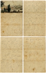 The PA Soldier Writes His Dear On Scarce Magnus Letter Sheet