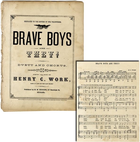 A Pair of War Period Chicago Music Sheets