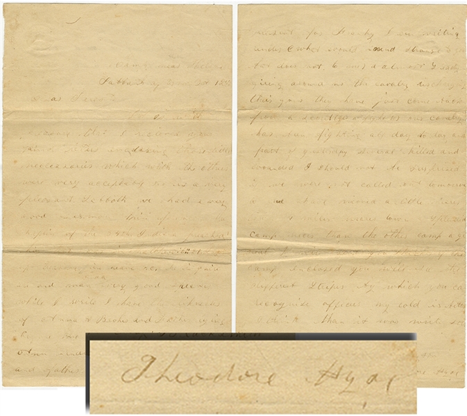 The Soldier Draws The Uniform “Stripes” For Identification
