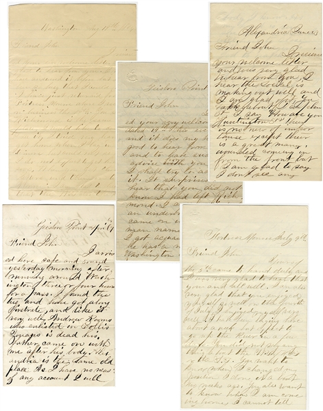 War-Dated Letter Grouping