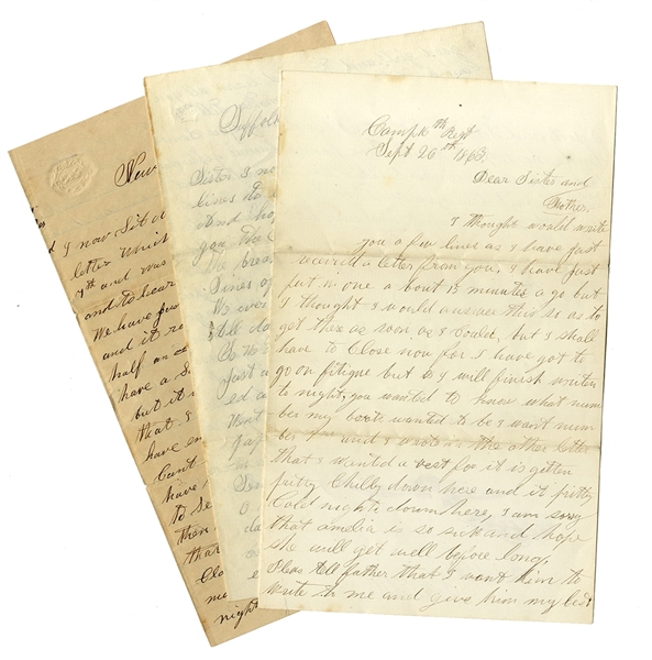 Connecticut Soldier’s Letter Group