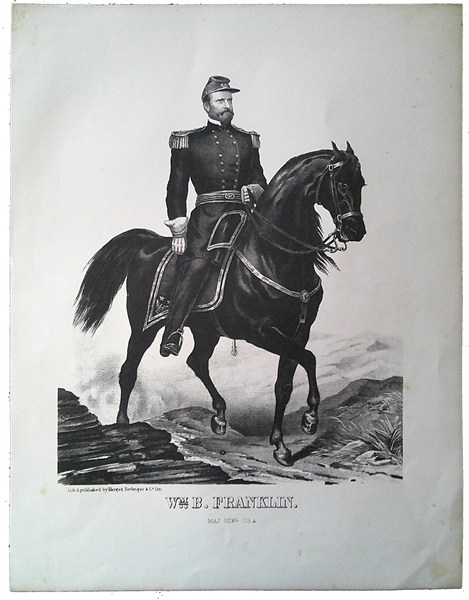 Impressive Prints Of Union Generals On Horseback