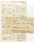 Lincoln Ordered The Maryland Secessionists Arrested - The Maryland Secesionist Are Arrested. Letter  Written To A Political Prisoner By A Released Prisoner