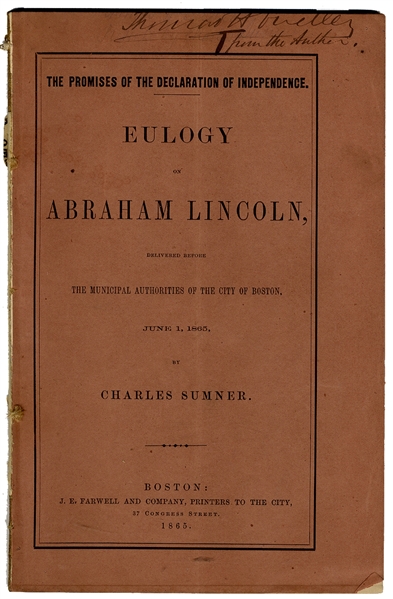 Abraham Lincoln Eulogy