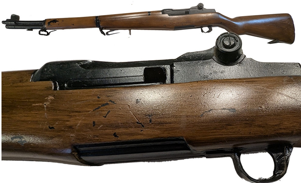 Replica Rifle, mMde of Metal and Wood - Mechanism Not Operable. 