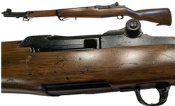 Replica Rifle, mMde of Metal and Wood - Mechanism Not Operable. 