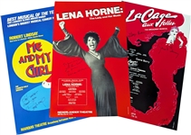 Three Signed Broadway Posters