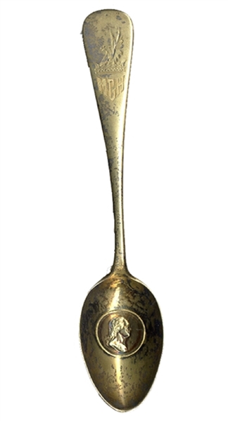 America's First Souvenir Spoon - Washington Inauguration