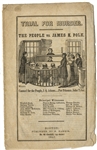  Rare Anti-War Pamphlet  “The People Vs. Polk", 1847