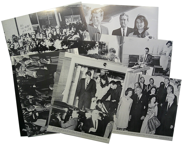 Historic Photographic Collection Of President Kennedy  Including The RARE Polaroid Photo