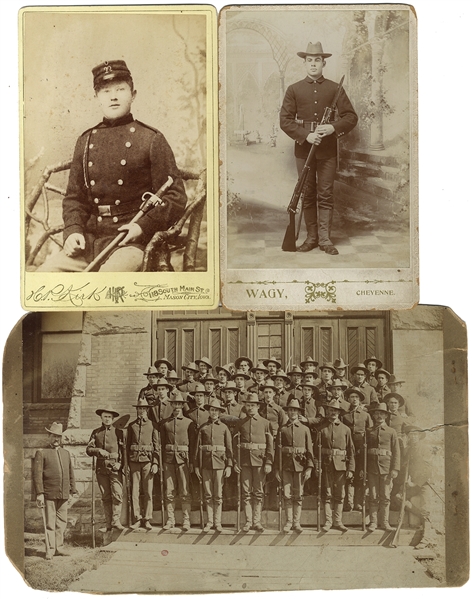 Group of Frontier Soldiers Phtographs