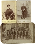 Group of Frontier Soldiers Phtographs